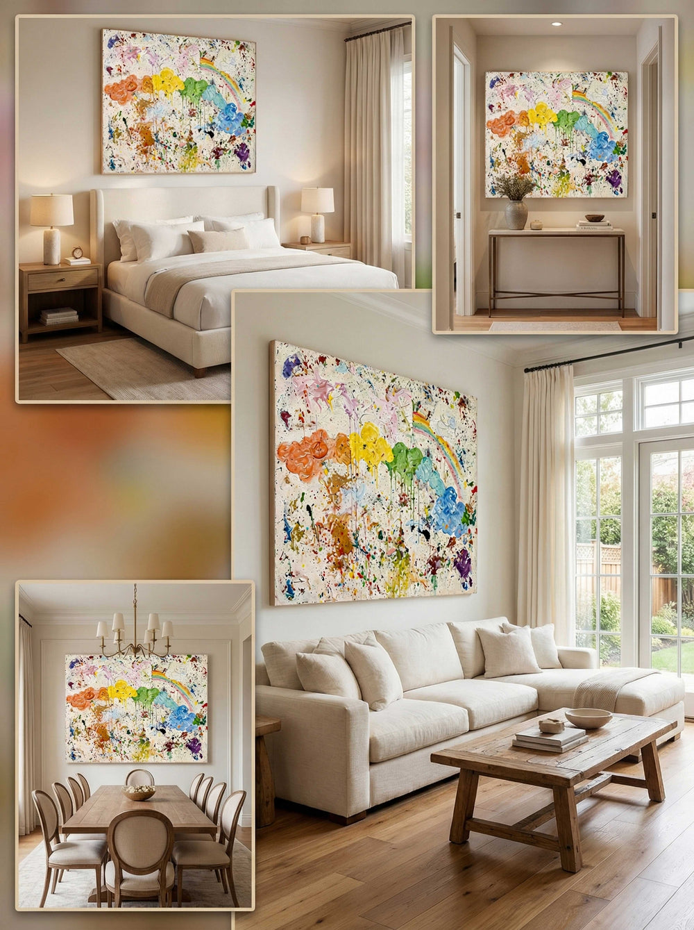 Abstract Canvas Art #AB801