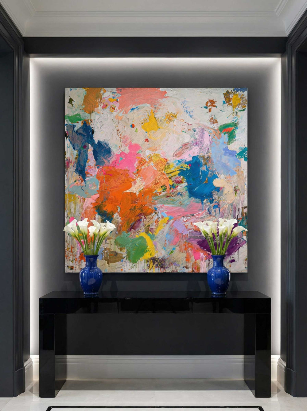 Abstract Canvas Art #AB809