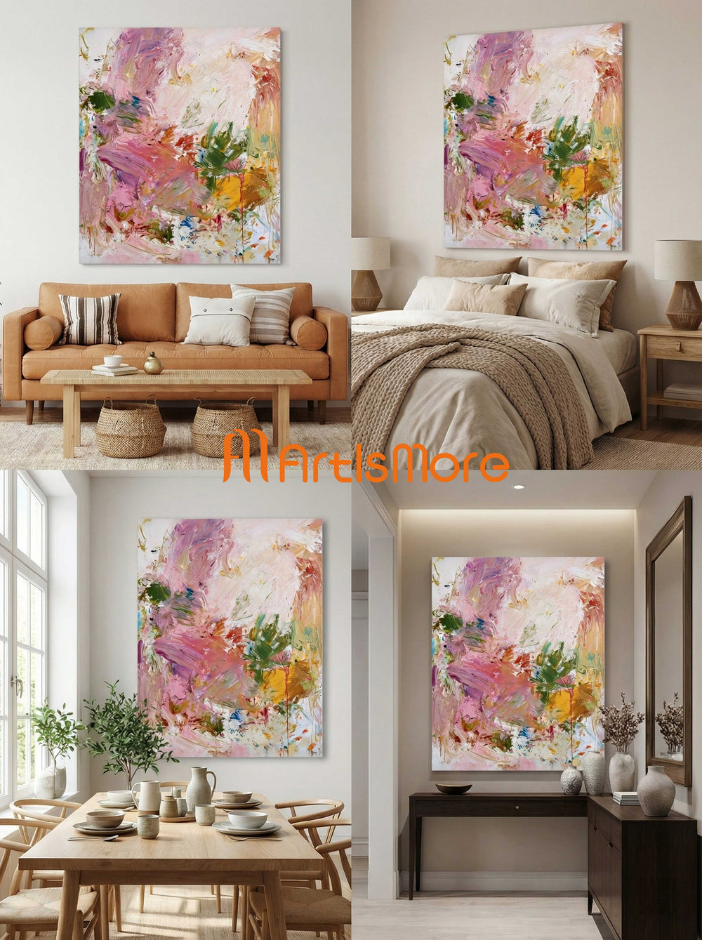Abstract Canvas Art #AB800