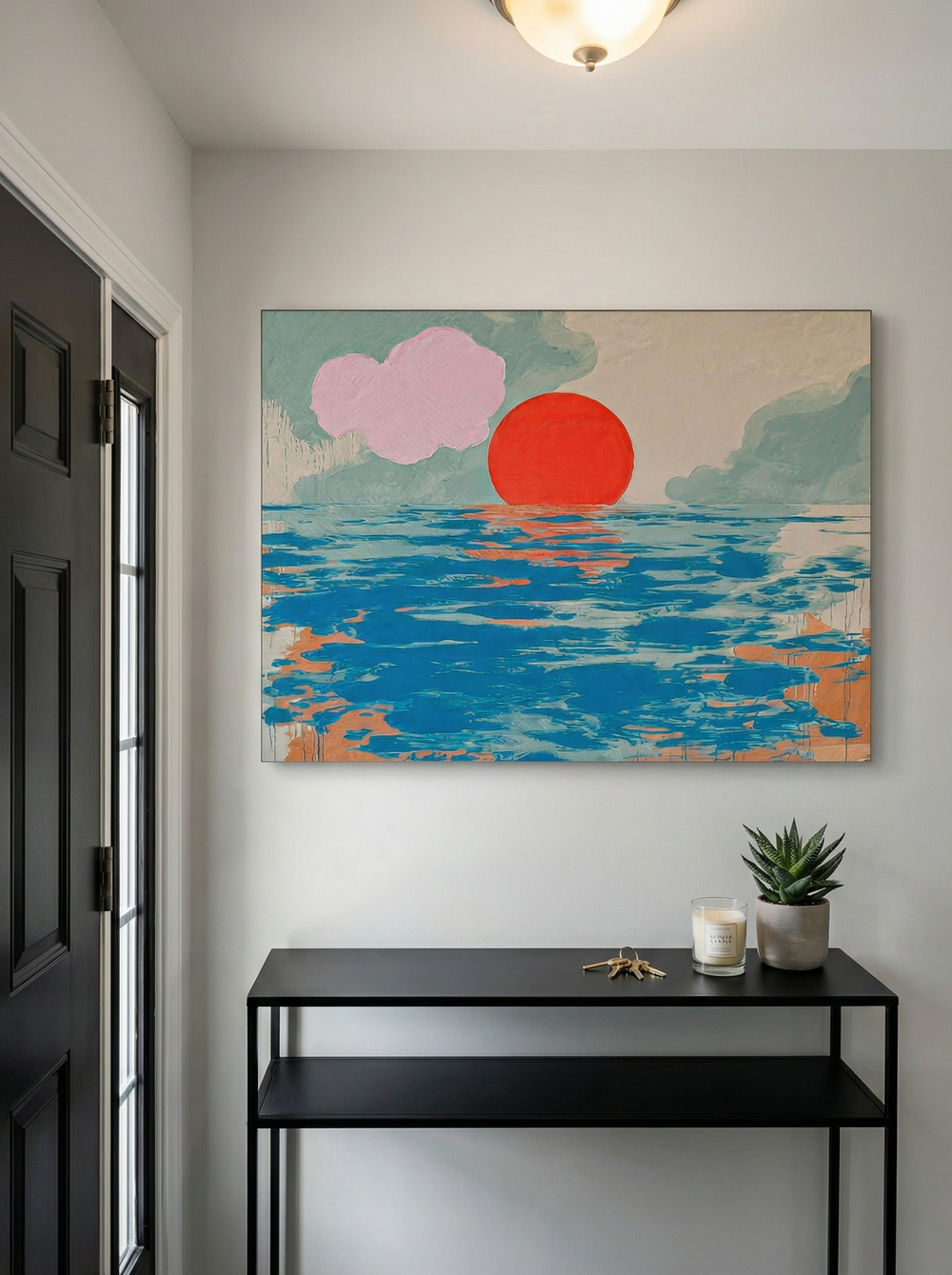 Landscape Canvas Art #LA099