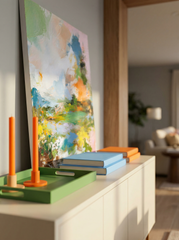 Abstract Canvas Art #AB812