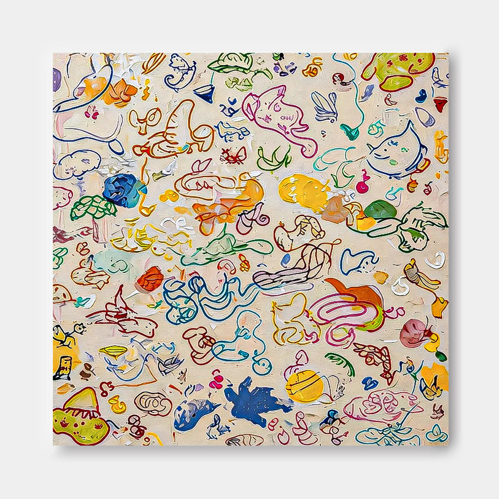 Abstract Canvas Art #AB797