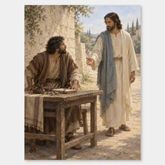 Levi Leaves the Tax Desk on a neutral gray background