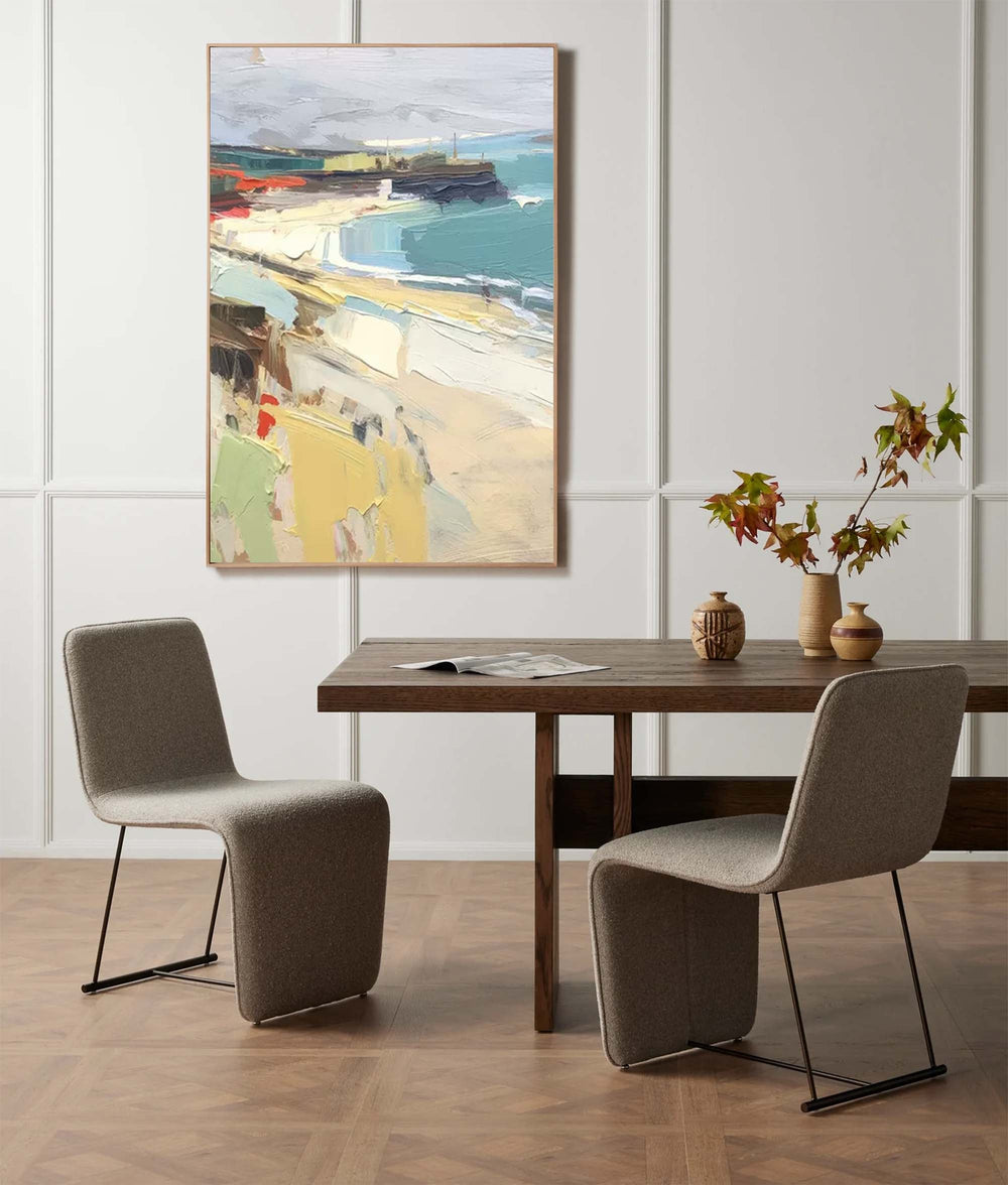 Large Landscape Painting On Canvas Abstract Modern Wall Art Acrylic Painting Home Decor