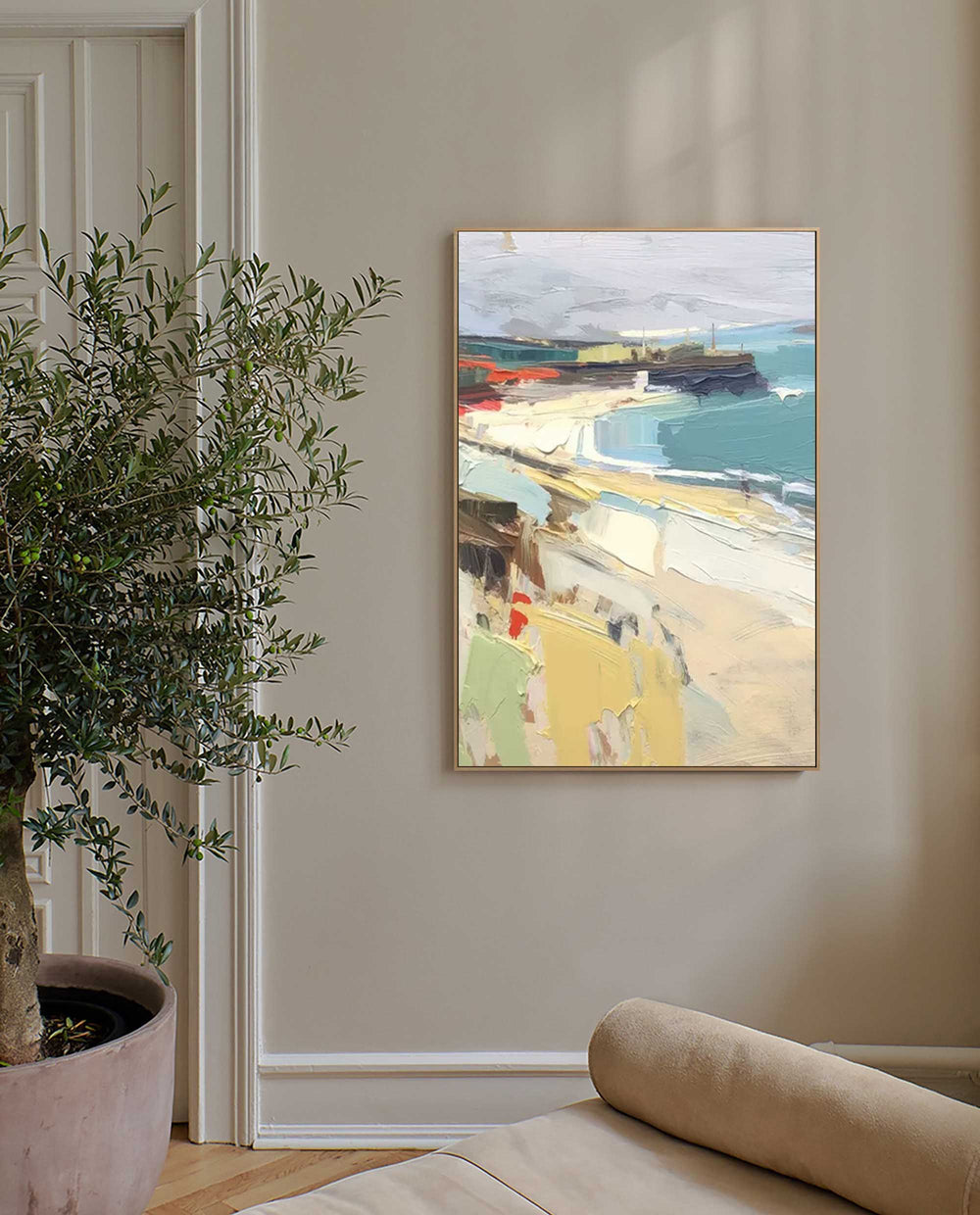 Large Landscape Painting On Canvas Abstract Modern Wall Art Acrylic Painting Home Decor