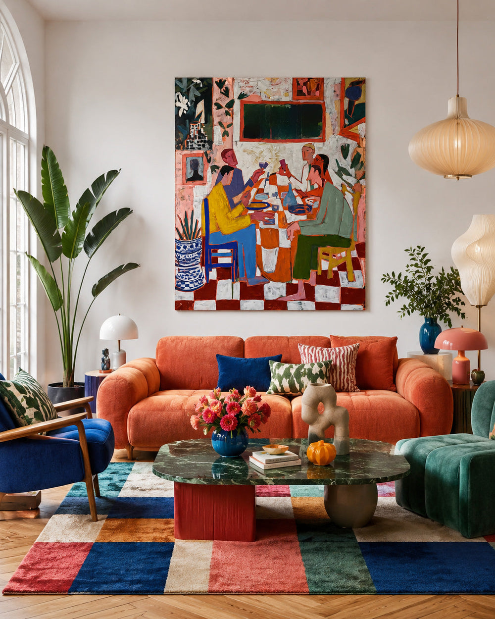 Expressive Figurative Art With Rich Texture Ideal For Contemporary Living Spaces