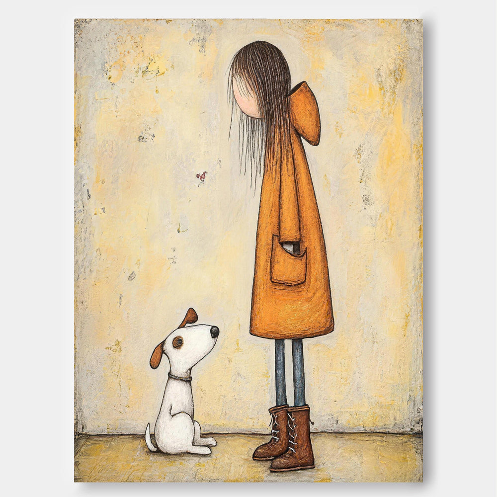 Minimalist Character Art Print Ideal For Nursery And Kids Room Design