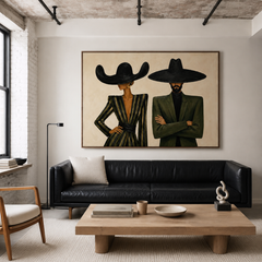 Midnight Prestige – Figurative Wall Art