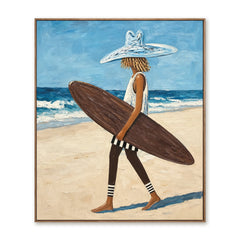 Ocean Daydream – Coastal Wall Art hand-painted wall art