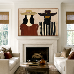 Shared Seasons – Modern Figurative Wall Art