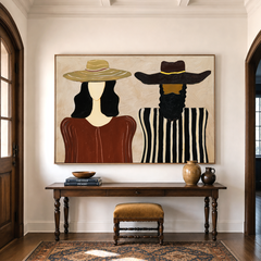 Shared Seasons – Modern Figurative Wall Art