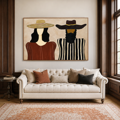 Shared Seasons – Modern Figurative Wall Art