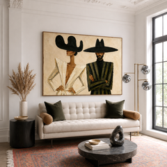 Velvet Confidence – Figurative Wall Art