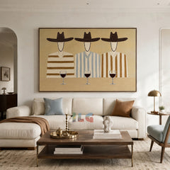 Vintage Gathering – Figurative Wall Art
