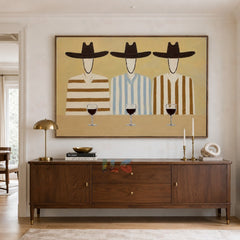 Vintage Gathering – Figurative Wall Art