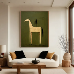Olive Passage – Western Rider Wall Art