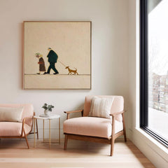 Together Home – Minimalist Family Canvas Art