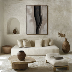 Unique Textured Abstract Wall Art – Handmade 3D Painting