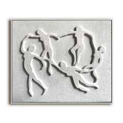 Circle of Harmony – Textured Abstract Wall Art