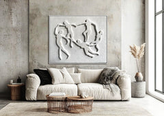 Circle of Harmony – Textured Abstract Wall Art
