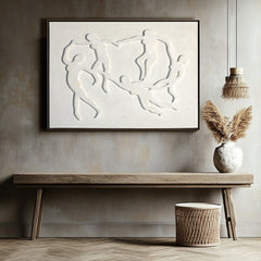 Circle of Harmony – Textured Abstract Wall Art