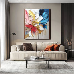 Radiant Blossom-Original Floral Oil Painting