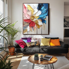 Radiant Blossom-Original Floral Oil Painting