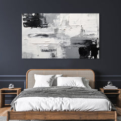 Frosted Glow – Textured Abstract Wall Art