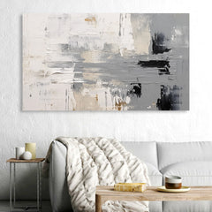 Urban Stillness – Textured Abstract Wall Art