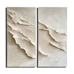 Wabi-Sabi Tides – Wabi-Sabi Textured Wall Art