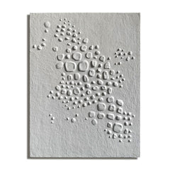 Pebble Flow – Wabi-Sabi Textured Wall Art