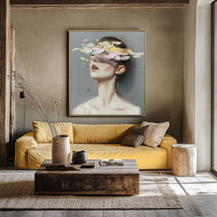 Shattered Vision – Portrait Oil Painting