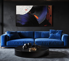 Cosmic Flow – Textured Abstract Wall Art