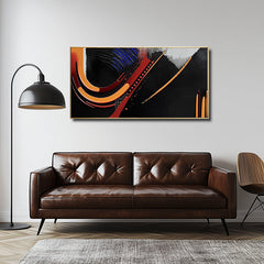 Fragmented Harmony – Textured Abstract Wall Art