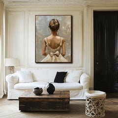 Graceful Reverie – Figurative Oil Painting