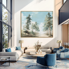 Open Woodland Path – Landscape Wall Art