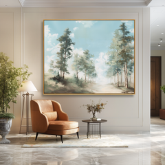 Open Woodland Path – Landscape Wall Art