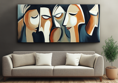 Whispered Conversations-Contemporary Wall Art for Modern Spaces