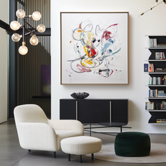 Whimsy Loop – Abstract Mouse Character Graffiti