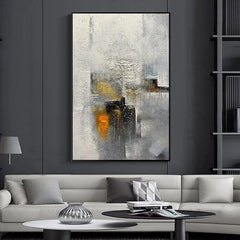 Blazing Fire – Textured Abstract Wall Art