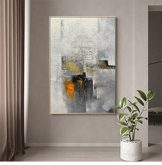 Blazing Fire – Textured Abstract Wall Art