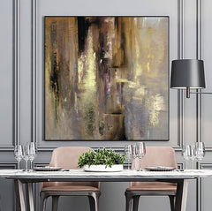 Bronze Plated – Textured Abstract Wall Art