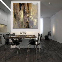Bronze Plated – Textured Abstract Wall Art