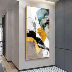 Catching Leaves – Textured Abstract Wall Art