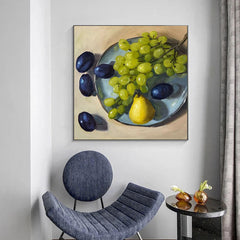 Fruitbowl Still Life – Abstract Wall Art