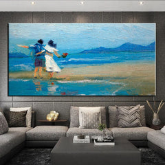 Honeymoon – Seascape Oil Painting