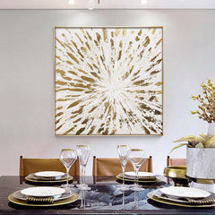 Into the Depths – Textured Abstract Wall Art