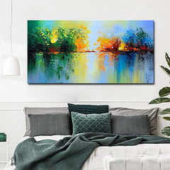 Lakeside – Landscape Oil Painting