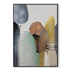 Microscopic Treasures – Textured Abstract Wall Art