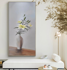 Narcissus – Floral Oil Painting